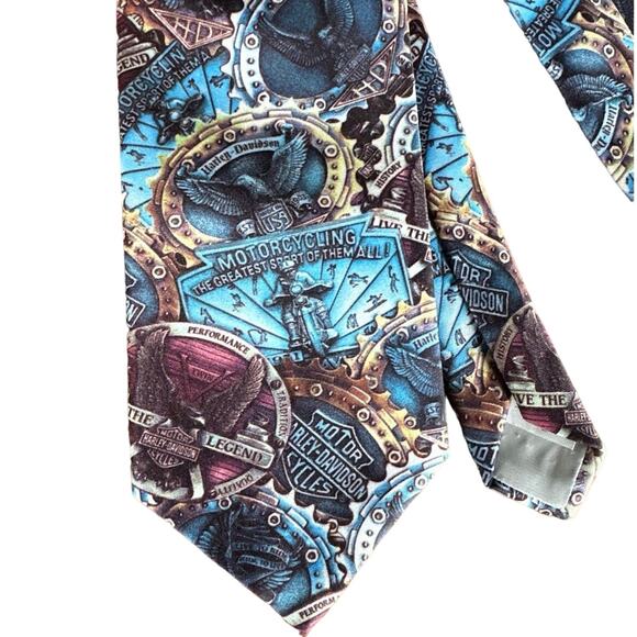 Harley-Davidson Tie by Ralph Marlin - Picture 2 of 4